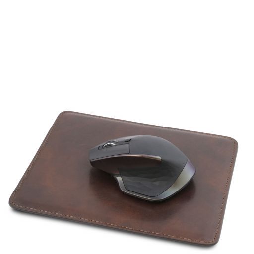 Leather mouse pad