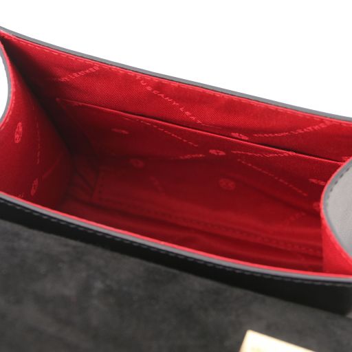 Julia - Italian Leather Handbag – Compact Structure with Architectural Precision