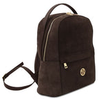 Volta - Suede leather backpack
