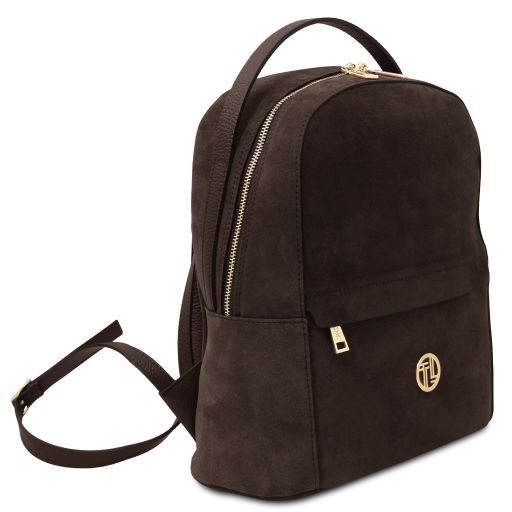 Volta - Suede leather backpack