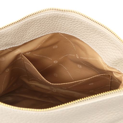 Amy - Sac shopping en cuir souple