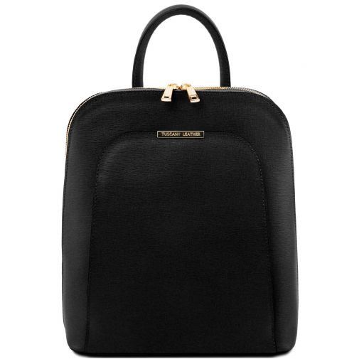 TL Bag - Saffiano leather backpack for women