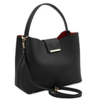 Clio - Sac seau en cuir