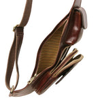 Sac bandoulière en cuir