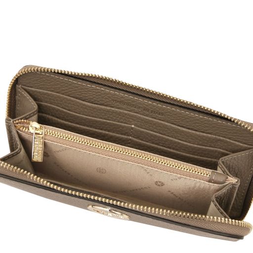 Financier - Exclusive zip around leather wallet