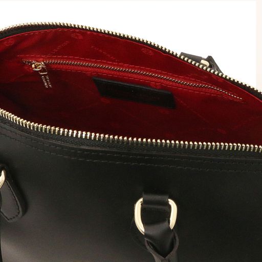 Layla - Leather duffle bag