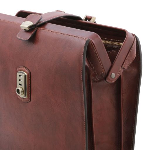 Canova - Leather Doctor bag briefcase 3 compartments