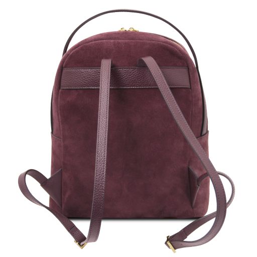 Volta - Suede leather backpack