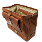 Giotto - Exclusive double-bottom leather doctor bag