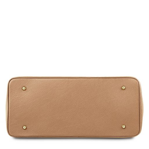 TL Bag - Sac à main pour femme avec finitions couleur or