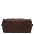 Oslo - Leather travel duffle bag - Weekender bag
