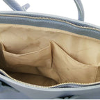 TL Bag - Sac à main pour femme avec finitions couleur or