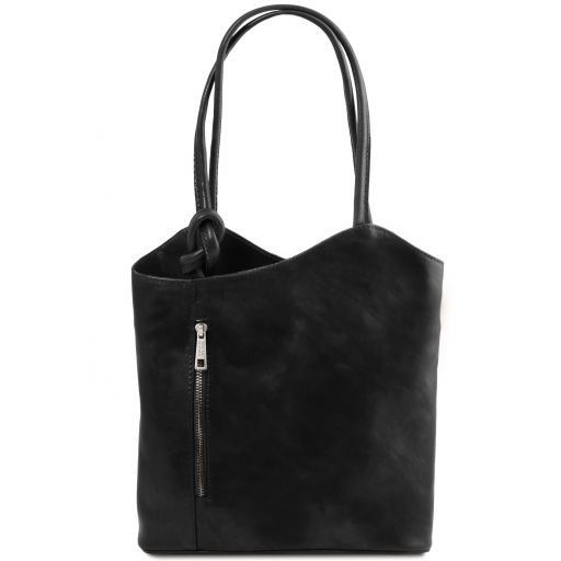 Patty - Sac en cuir convertible en sac à dos