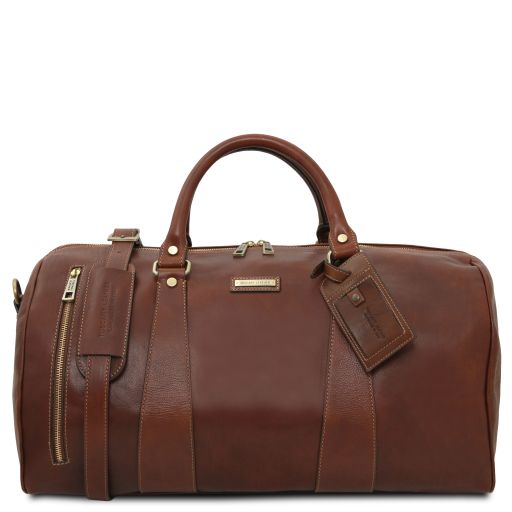 TL Voyager - Travel leather duffle bag - Large size Main image