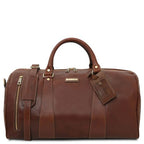 TL Voyager - Travel leather duffle bag - Large size