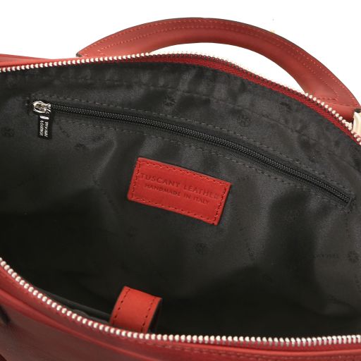 FERRARA – Italian Leather Laptop Briefcase