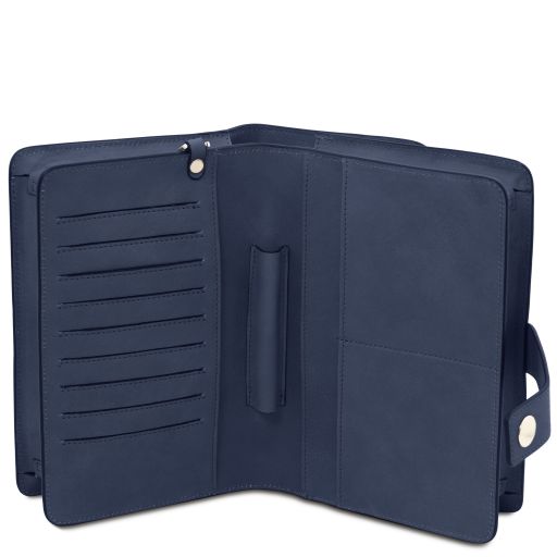 OLIVER – Italian Leather Wristlet Wallet