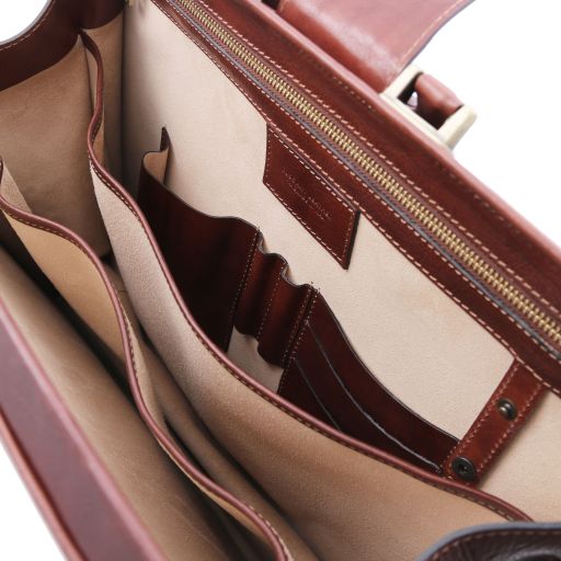 Canova - Leather Doctor bag briefcase 3 compartments