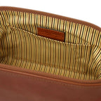 Smarty - Leather toiletry bag - Small size