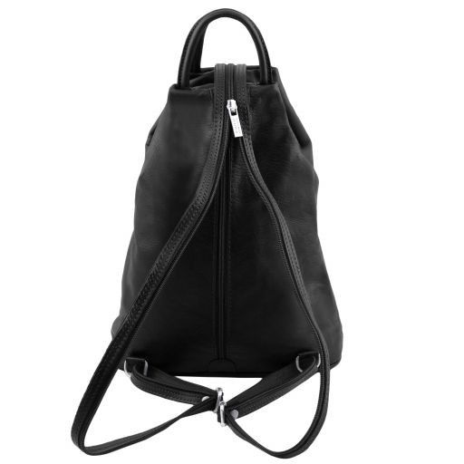 Shanghai - Sac à dos en cuir souple