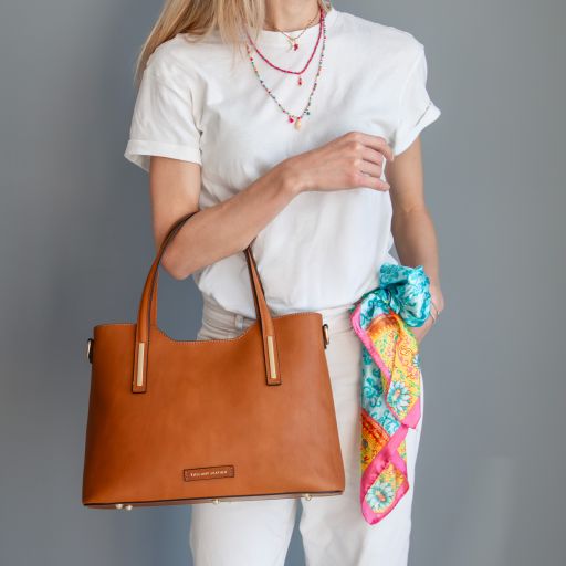 Olimpia – Italian Leather Tote Bag