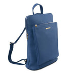 TL Bag - Sac à dos pour femme en cuir souple