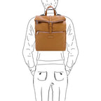 Denver - Soft leather backpack