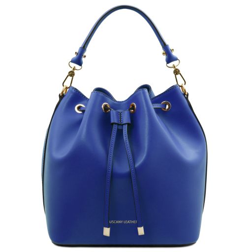 Vittoria - Sac seau pour femme en cuir Main image