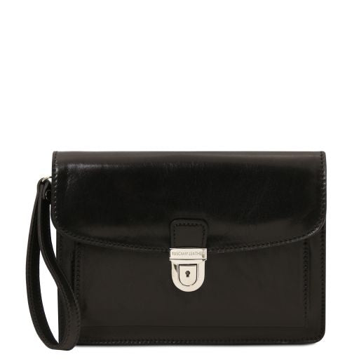 Max - Leather handy wrist bag