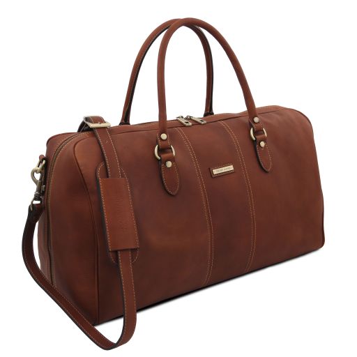 Lisbona - Sac de voyage en cuir - Grand modèle