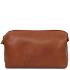 Smarty - Trousse de toilette en cuir - Grand modèle