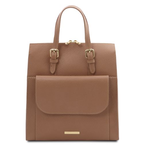 TL Bag - Sac à dos pour femme en cuir