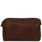 Smarty - Leather toiletry bag - Large size
