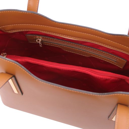 Olimpia - Sac cabas en cuir