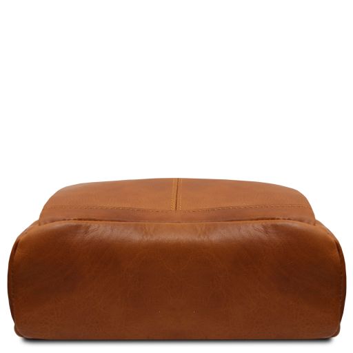 Canberra - 2 Compartments leather backpack