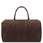 Lisbona - Travel leather duffle bag - Large size