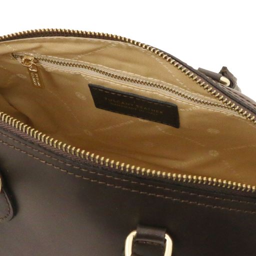 Layla - Leather duffle bag