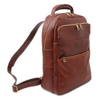 Melbourne - Leather laptop backpack