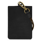 Leather badge holder