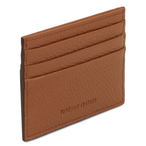 Porte-cartes de crédit en cuir Secondary image