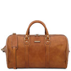 Oslo - Leather travel duffle bag - Weekender bag