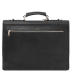 Cremona - Leather briefcase 3 compartments