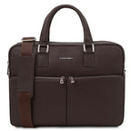 Treviso - Leather laptop briefcase