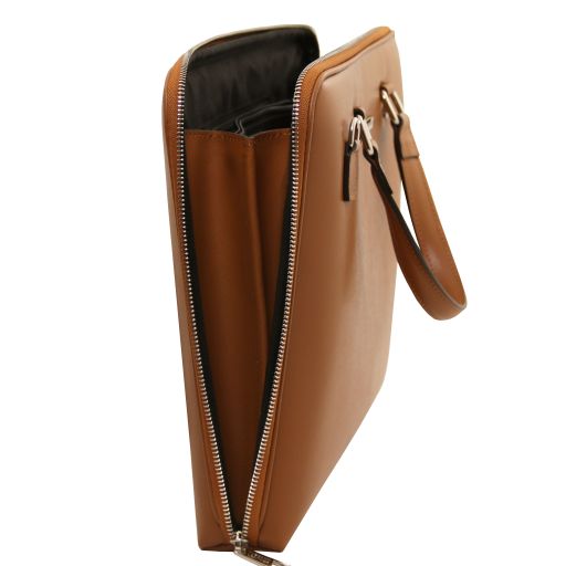 Verona - Sac business en cuir Saffiano