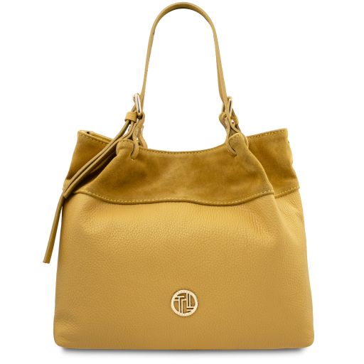 DIADE — Soft Leather Shopping Bag
