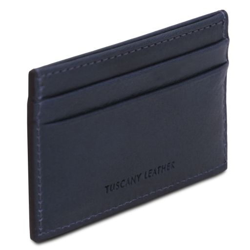 Porte-cartes de crédit en cuir Secondary image