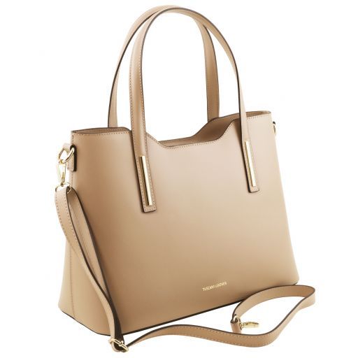 Olimpia - Sac cabas en cuir
