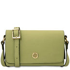 Biscuit - Sac bandoulière en cuir souple