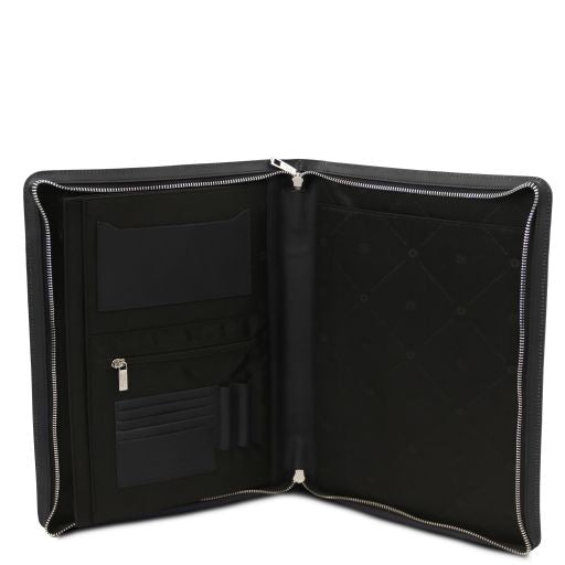 Costantino - Leather document case with handle