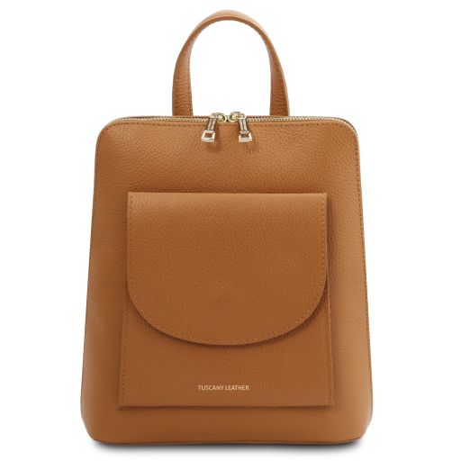 TL Bag - Petite sac à dos en cuir pour femme